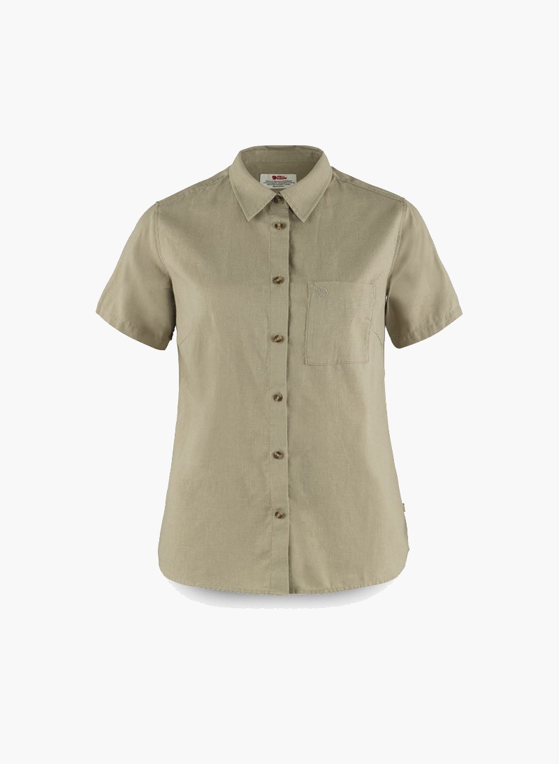 KOSZULA FJALLRAVEN OVIK TRAVEL SHIRT SS W