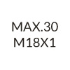 MAX.30 M18X1