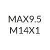 MAX9.5 M14X1