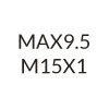 MAX9.5 M15X1